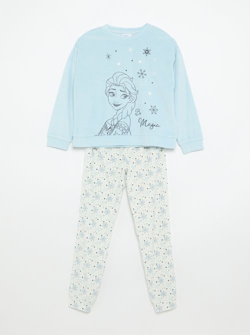 Disney 'Frozen' pyjamaset van velours - Kiabi Disney 'Frozen' pyjamaset van velours - Kiabi
