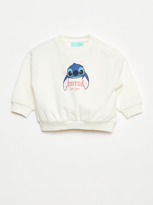 Disney-joggingpak met Stitch-print: sweater + broek - 2-delig - Kiabi