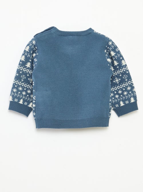 Disney-kersttrui met ingebreid Winnie-motief - Kiabi