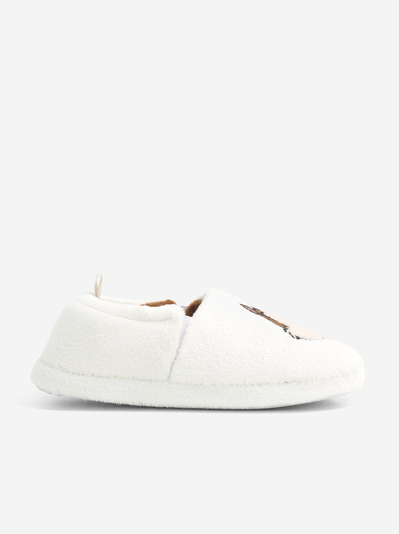Disney 'Knabbel en Babbel' pantoffels Wit - Kiabi