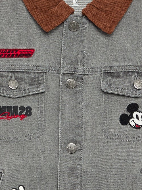 Disney Mickey denim jas met lange mouwen - Kiabi