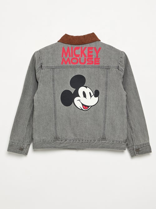 Disney Mickey denim jas met lange mouwen - Kiabi