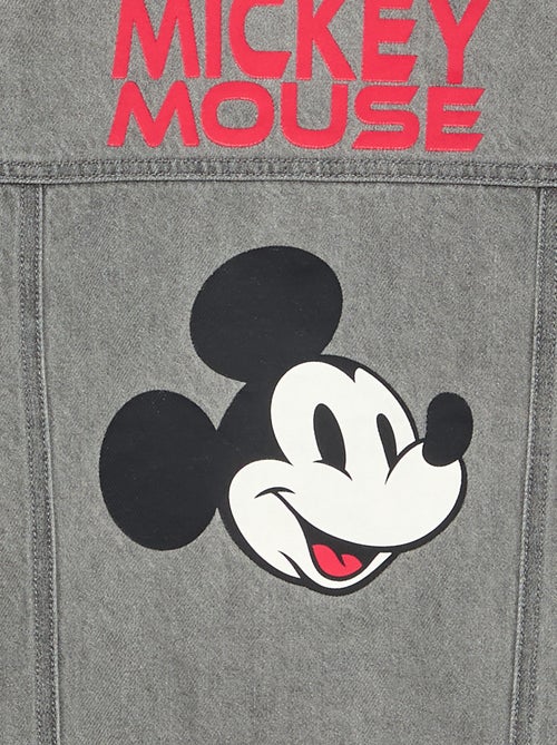 Disney Mickey denim jas met lange mouwen - Kiabi