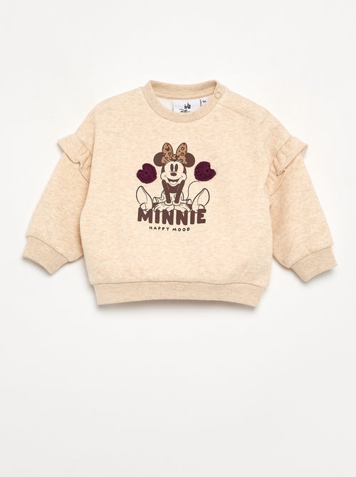 Disney 'Minnie' sweater met ruches op de schouders - Kiabi