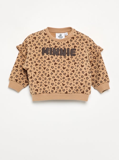 Disney 'Minnie' sweater met ruches op de schouders - Kiabi