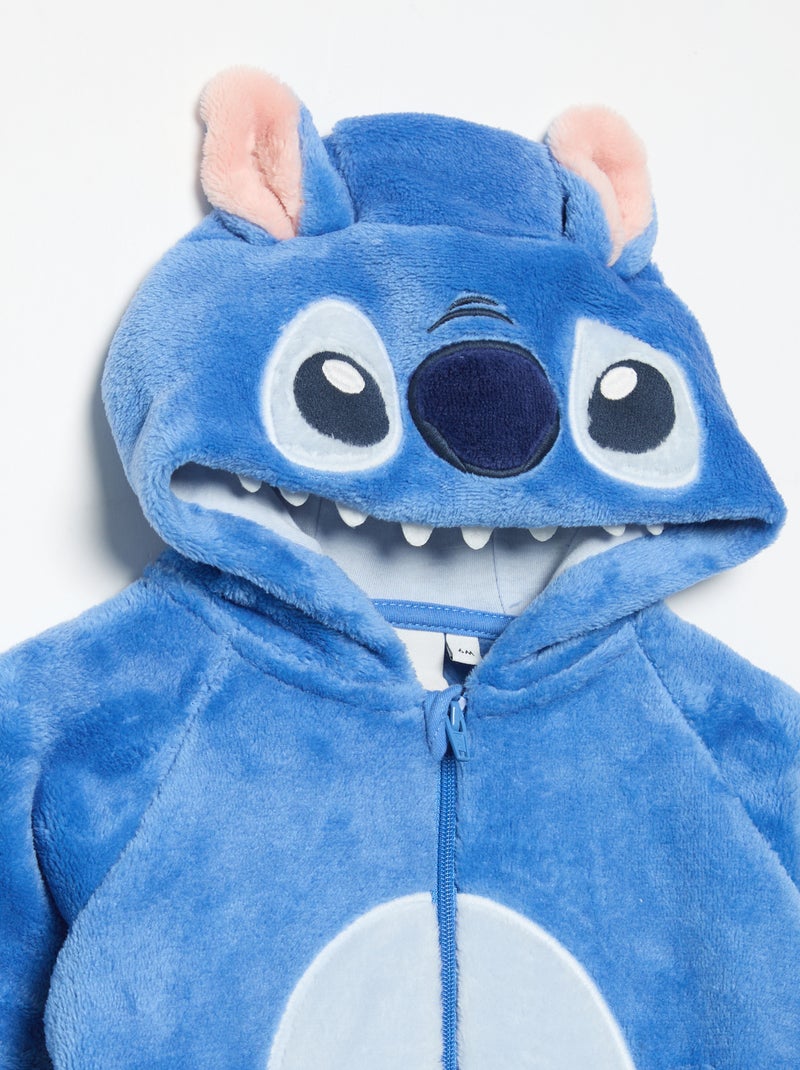 Disney nachtpak met capuchon Blauw - Kiabi