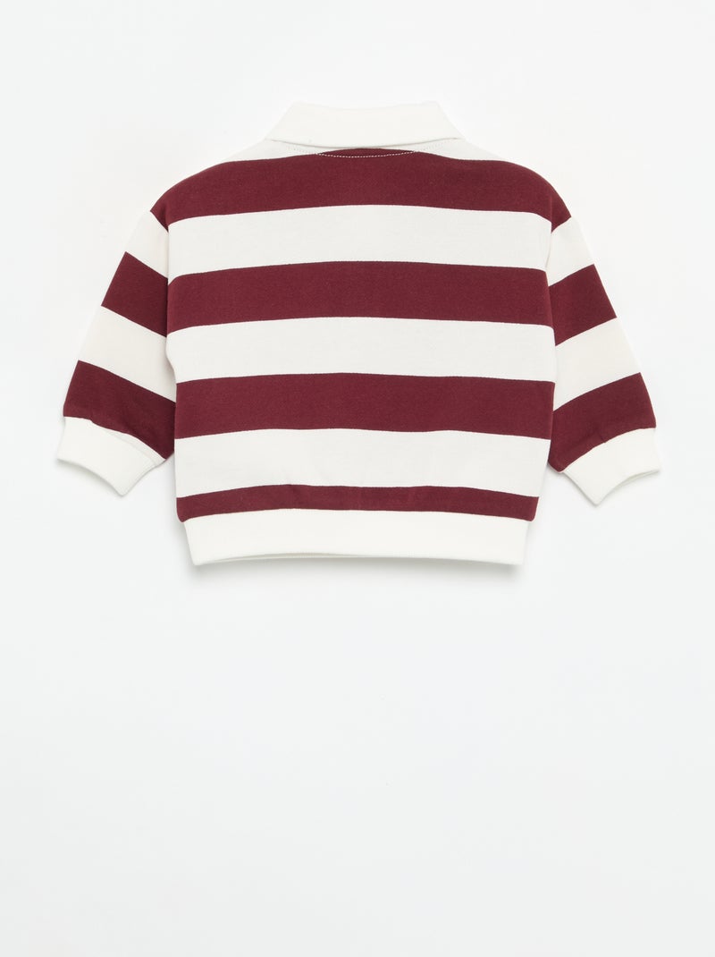 Disney'-poloshirt van fleece Rood - Kiabi