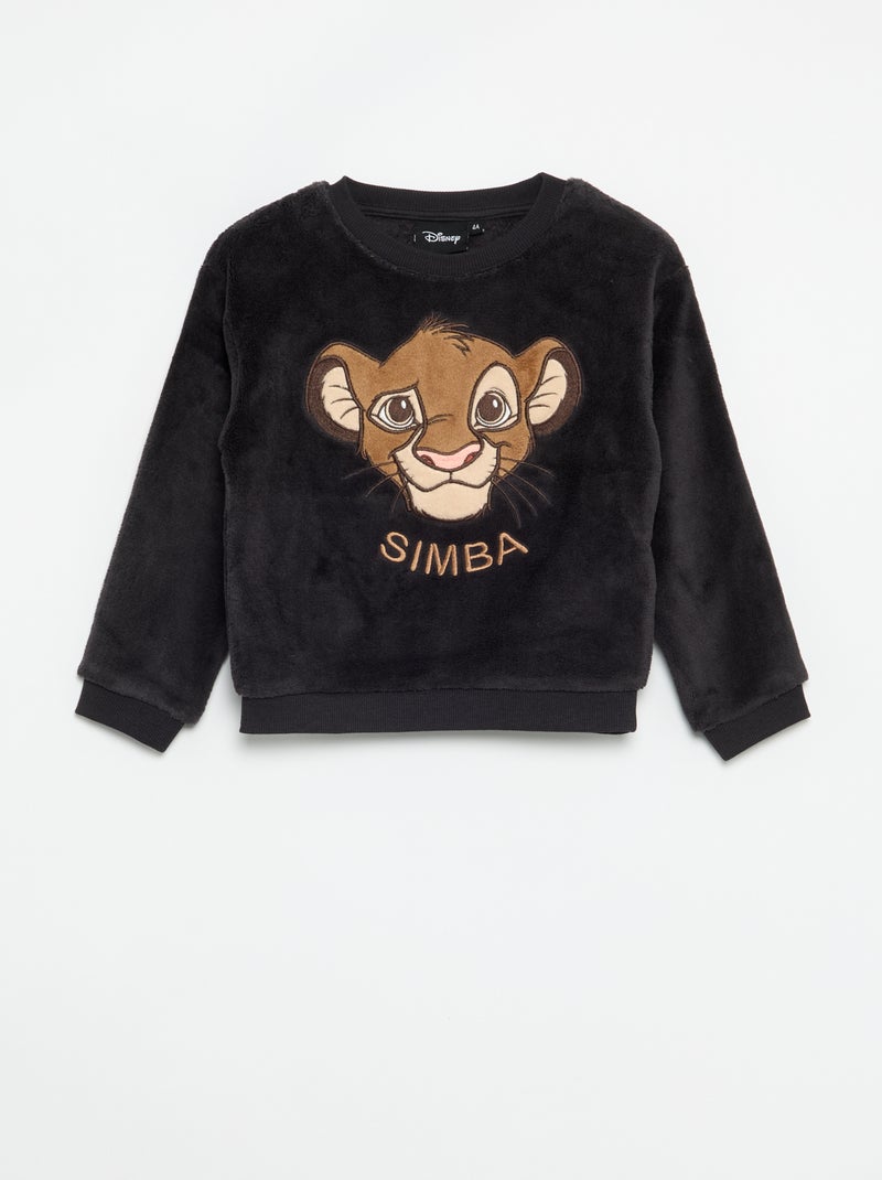 Disney-pyjama 2-delig - T-shirt met lange mouwen + broek Grijs - Kiabi