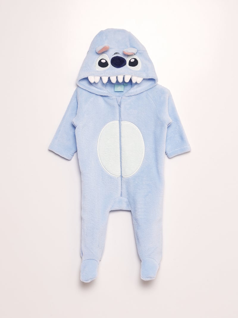 Disney-pyjama / slaappakje met Stitch-print BLAUW - Kiabi