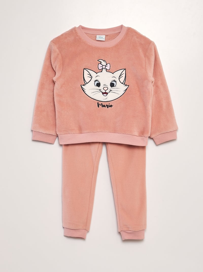 Disney-pyjama van fleece met Marie-print ROSE - Kiabi