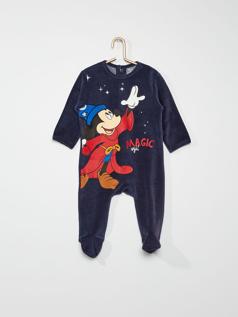 Disney-pyjama van velours mickey - Kiabi