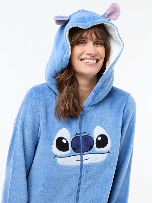 Disney-pyjamapak van fleecestof met Stitch-print - Kiabi