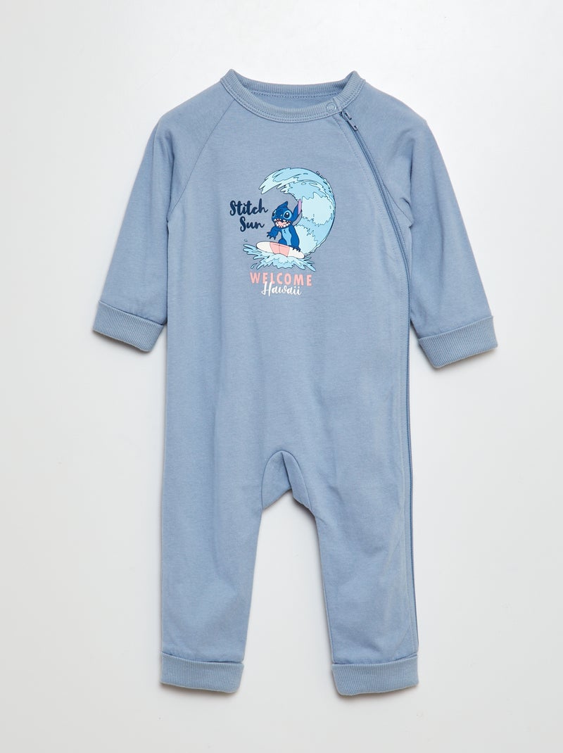 'Disney'-pyjama/slaappakje van dunne stof BLAUW - Kiabi