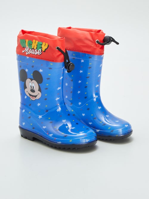 Disney-regenlaarzen met Mickey-print - Kiabi