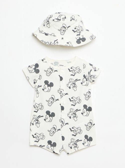 Disney-set: shortoverall + bucket hat - Kiabi