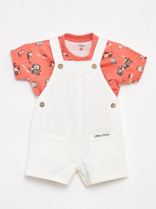 'Disney'-setje - T-shirt + spijkersalopette - 2-delig - Kiabi