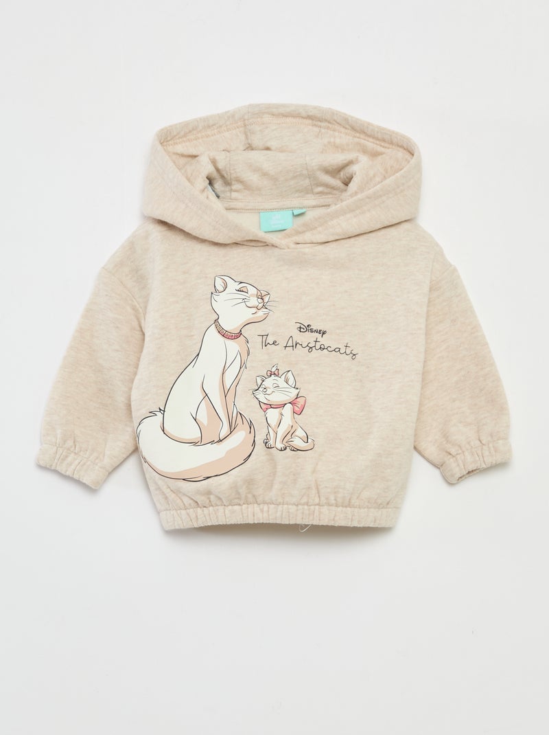 Disney-setje met sweater + legging met Marie-print Biege - Kiabi
