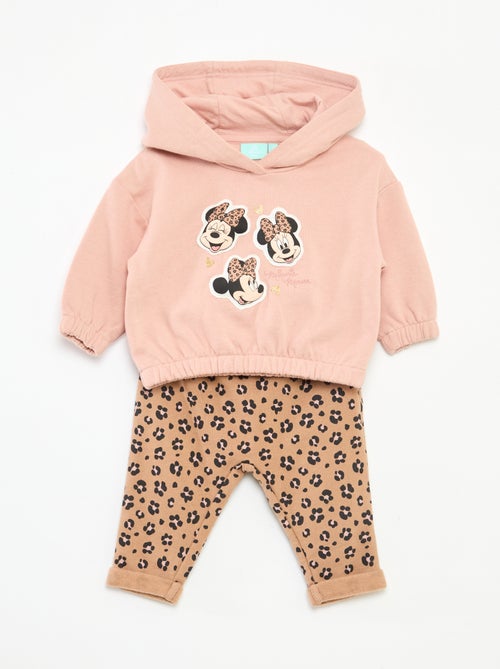 Disney-setje met sweater + legging met Minnie-print - Kiabi