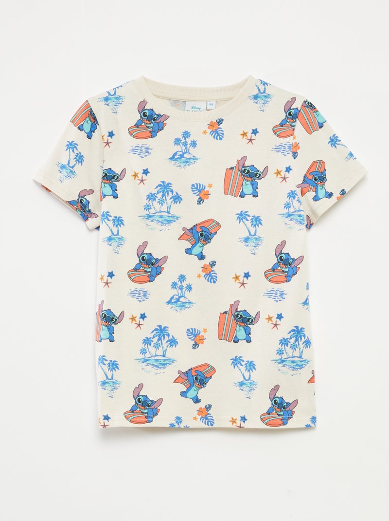 Disney-setje met T-shirt en bermuda - 2-delig Biege - Kiabi