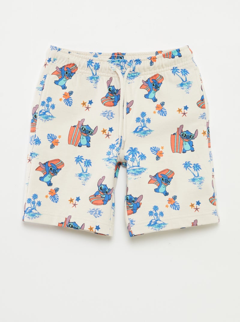 Disney-setje met T-shirt en bermuda - 2-delig Biege - Kiabi