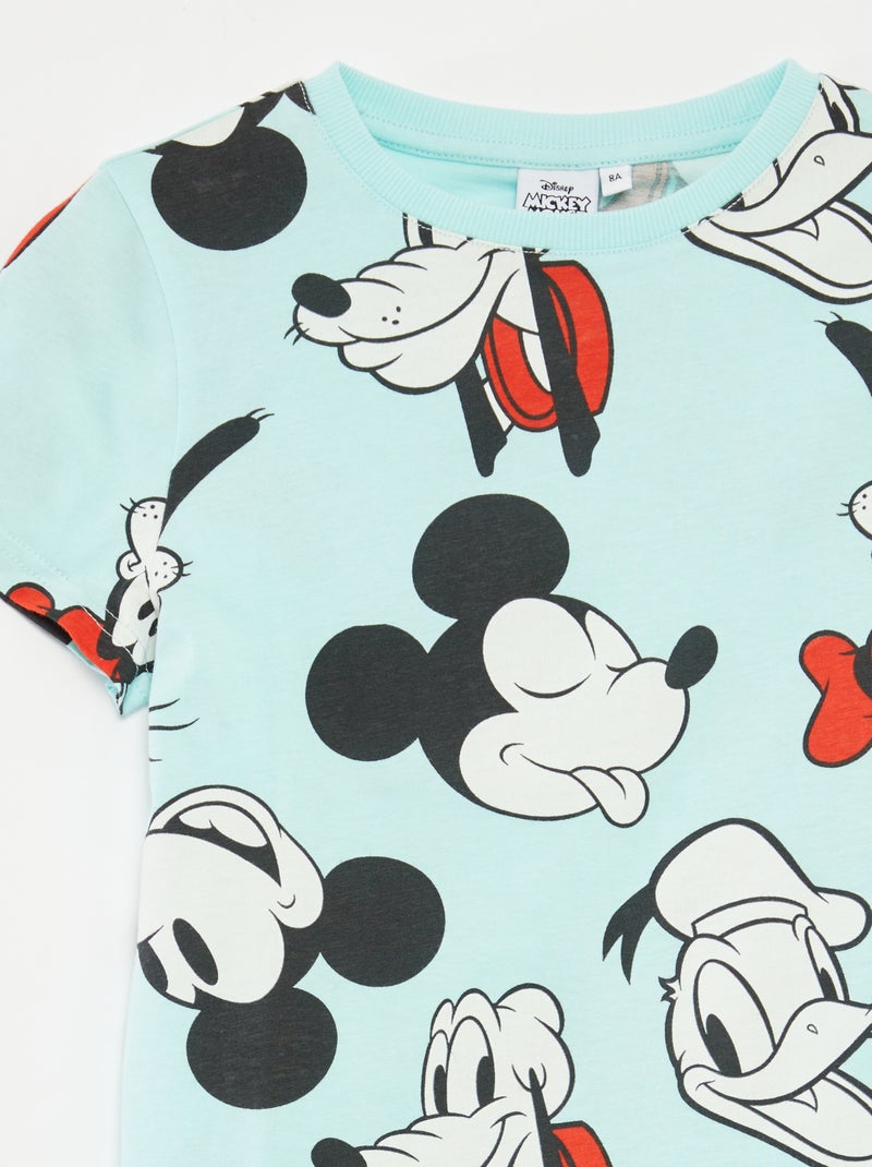 Disney-setje met T-shirt en bermuda - 2-delig BLAUW - Kiabi