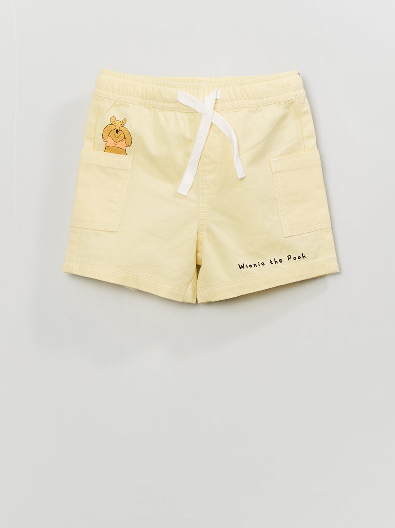 Disney-short met Winnie de Poeh-print GEEL - Kiabi