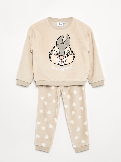Disney 'Stampertje' 2-delig pyjamaset van fleece - Kiabi