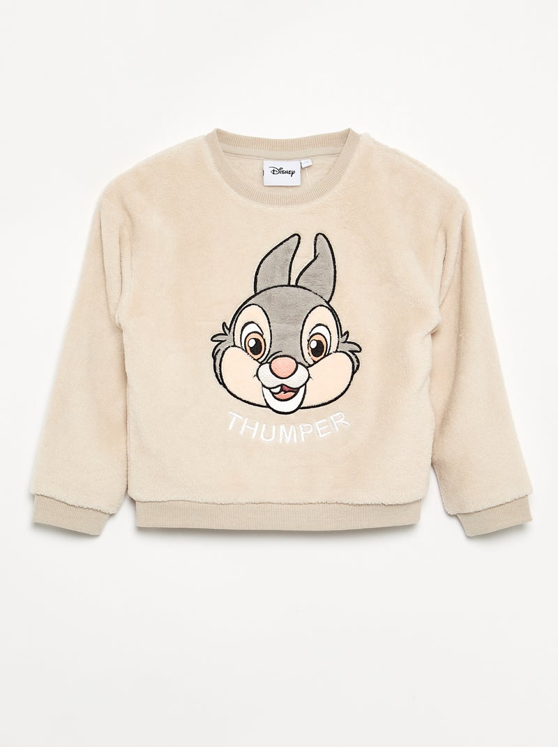 Disney 'Stampertje' 2-delig pyjamaset van fleece Grijs - Kiabi
