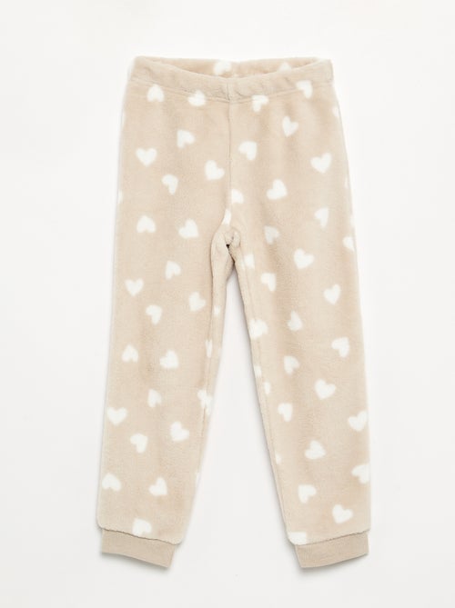 Disney 'Stampertje' 2-delig pyjamaset van fleece - Kiabi