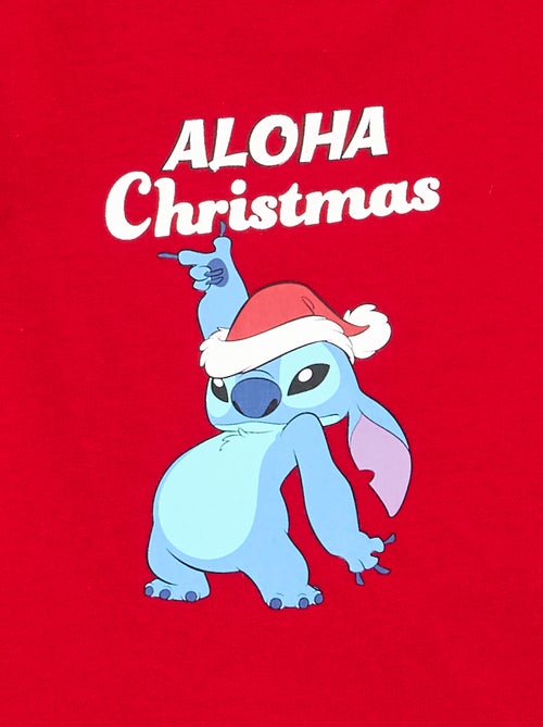 'Disney' 'Stitch' kerst-T-shirt met lange mouwen - Kiabi