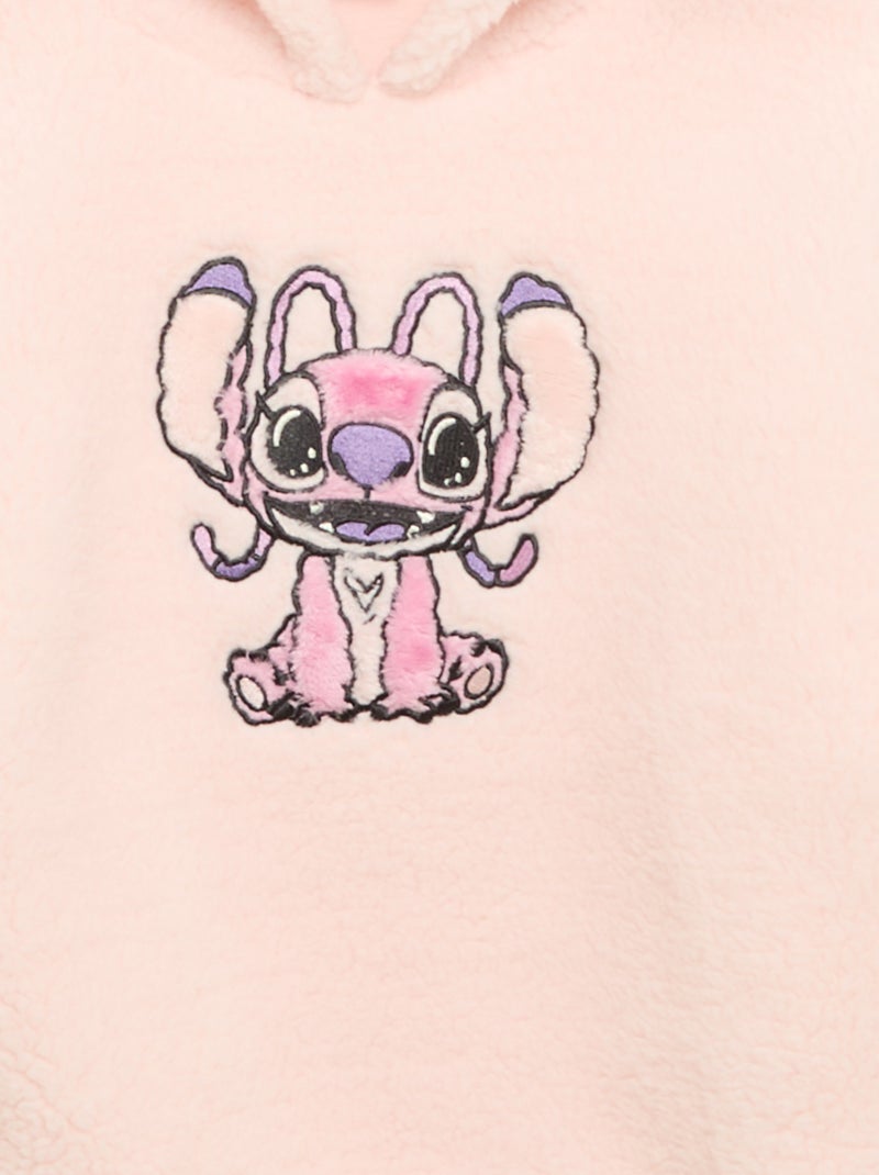 Disney 'Stitch' sweatshirt met capuchon Rose - Kiabi