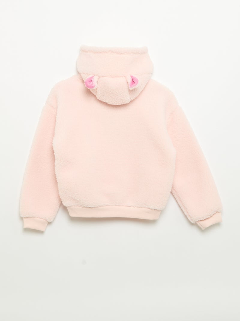 Disney 'Stitch' sweatshirt met capuchon Rose - Kiabi