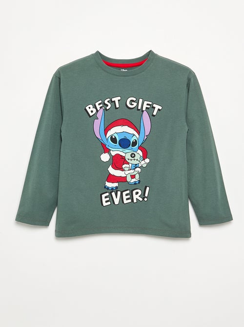 'Disney' 'Stitch' T-shirt met lange mouwen - Kiabi