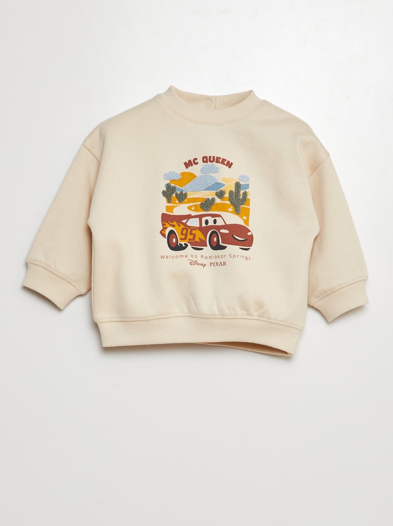 'Disney'-sweater met print in reliëf WIT - Kiabi