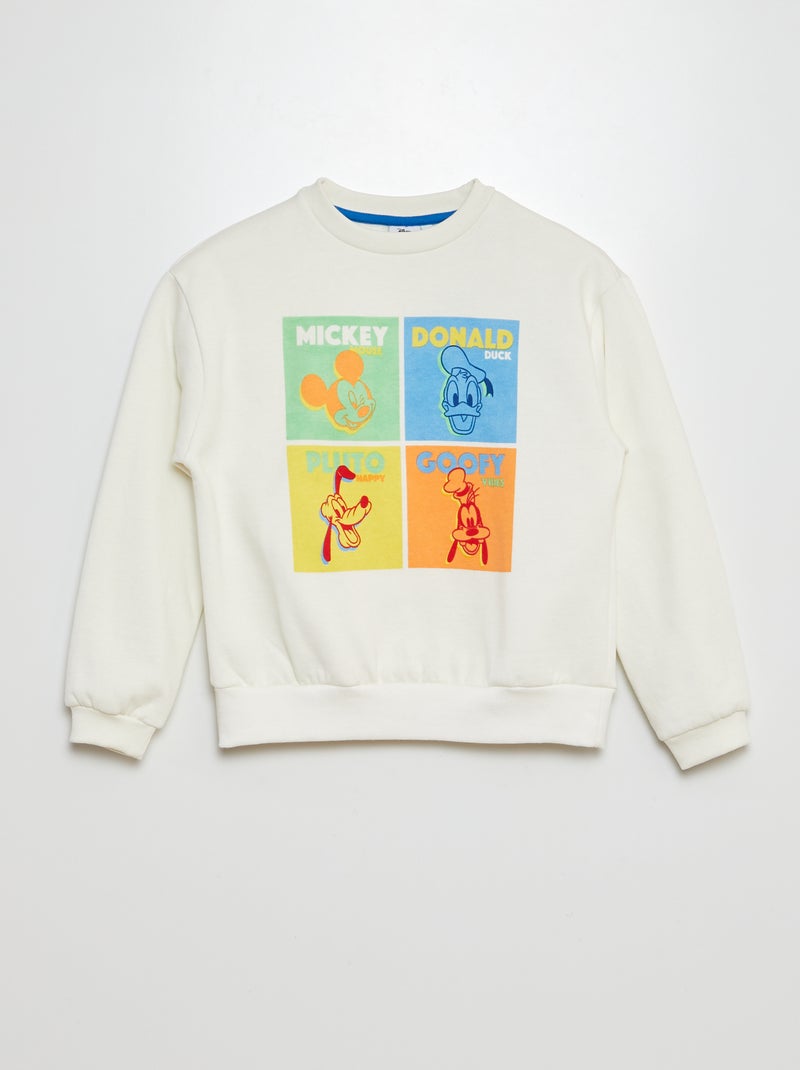 'Disney'-sweater met print WIT - Kiabi