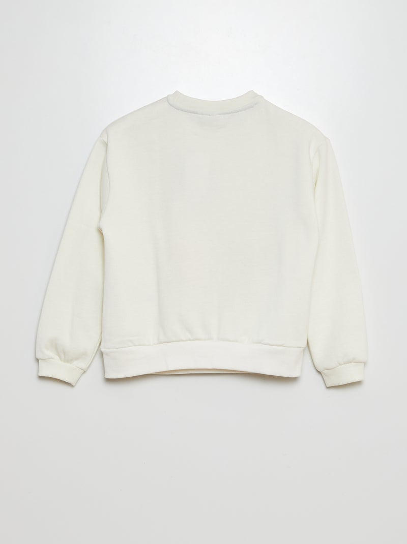 'Disney'-sweater met print WIT - Kiabi