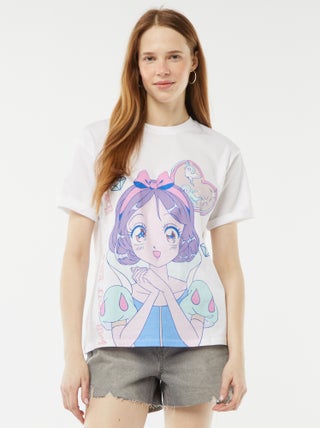 'Disney'-T-shirt in mangastijl met korte mouwen 'Sneeuwwitje'