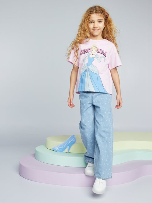 'Disney'-T-shirt met 'Assepoester'-print - Kiabi