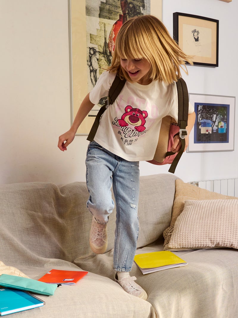 'Disney'-T-shirt met korte mouw Wit - Kiabi