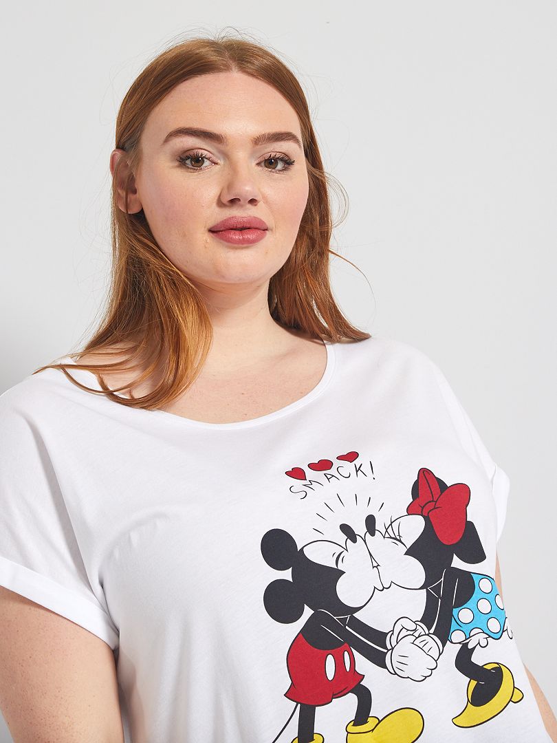 Disney'-T-shirt met mouwen - ZWART - -