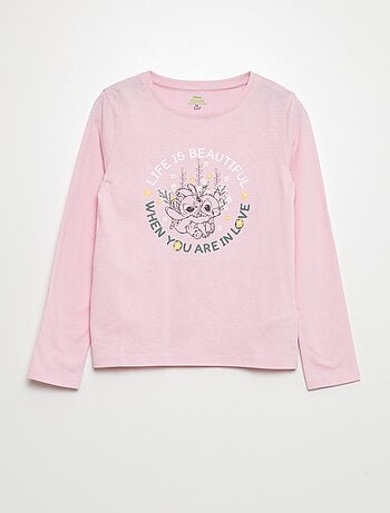 T-shirt 'Lilo en Stitch' 'Disney' - ROSE - Kiabi - 6.00€