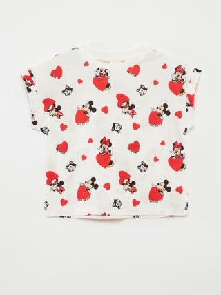 'Disney'-T-shirt met 'Minnie en Mickey'-print - So Easy