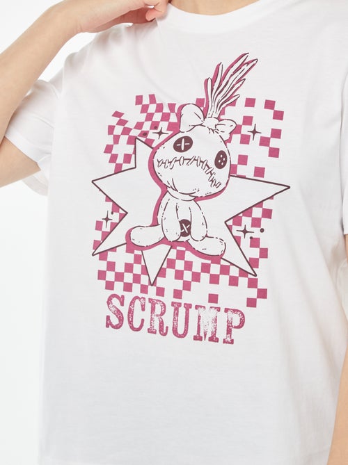 Disney-T-shirt met Scrump, Lilo & Stitch-print en korte mouw - Kiabi