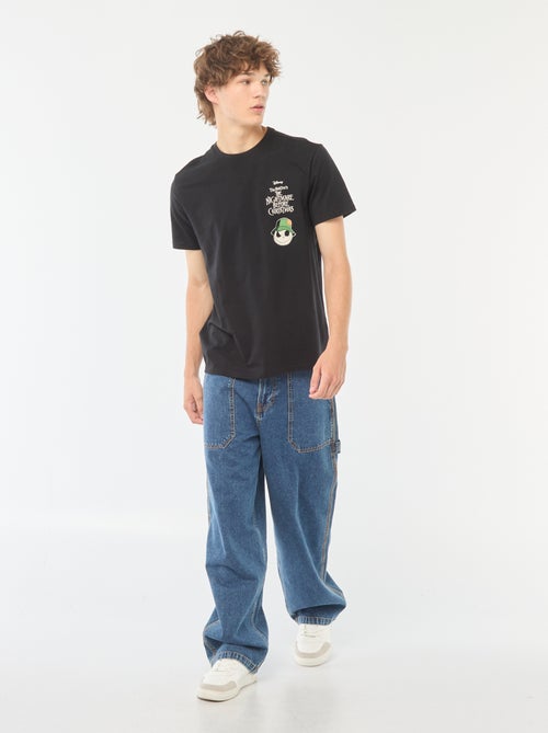 Disney-T-shirt met Tim Burton-print en korte mouw - Kiabi Disney-T-shirt met Tim Burton-print en korte mouw - Kiabi