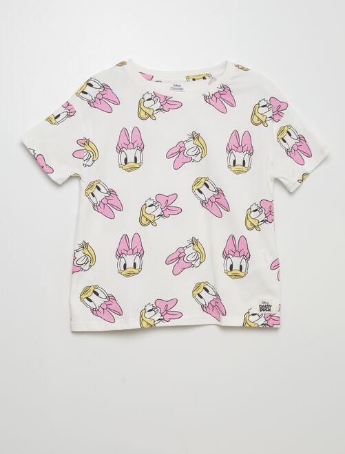 Disney-T-shirt van jersey met Daisy-print - Kiabi