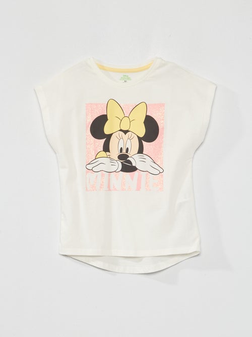 'Disney'-T-shirt van jersey met pailletten - Kiabi