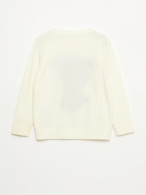 Disney-trui met Angel/Stitch-motief - Kiabi