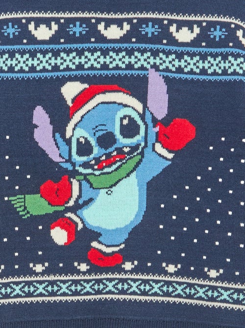 Disney-trui met Stitch-kerstprint - Kiabi