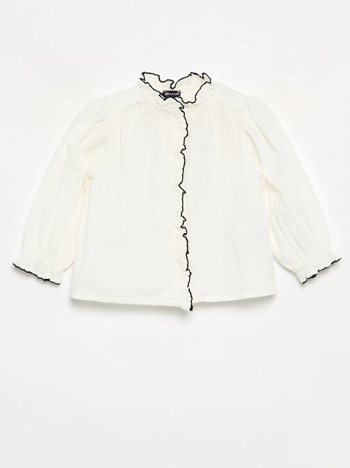 Dobbyblouse - Kiabi