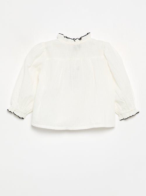 Dobbyblouse - Kiabi